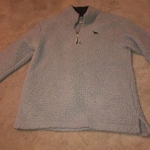 PINK victoria’s secret fleece 1/4 zip
